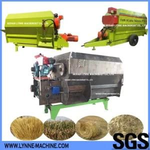 Tractor Drived Diesel Engine Mobile Tmr Silage Feed Processing Equipment for Sale