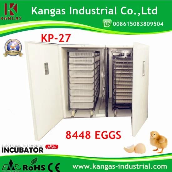 CE Passed Automatic Thermostat Automatic Large Egg Incubator Full Automatic (KP-27)