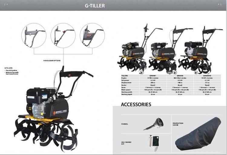 Effective Tiller Walking Tractor Cultivator with Factory Price for Sell