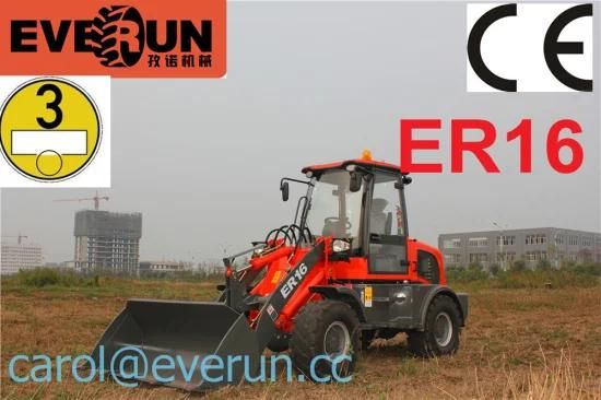 High-Quality Everun 1.6 Ton Mini Agricultural Machine with CE Approved