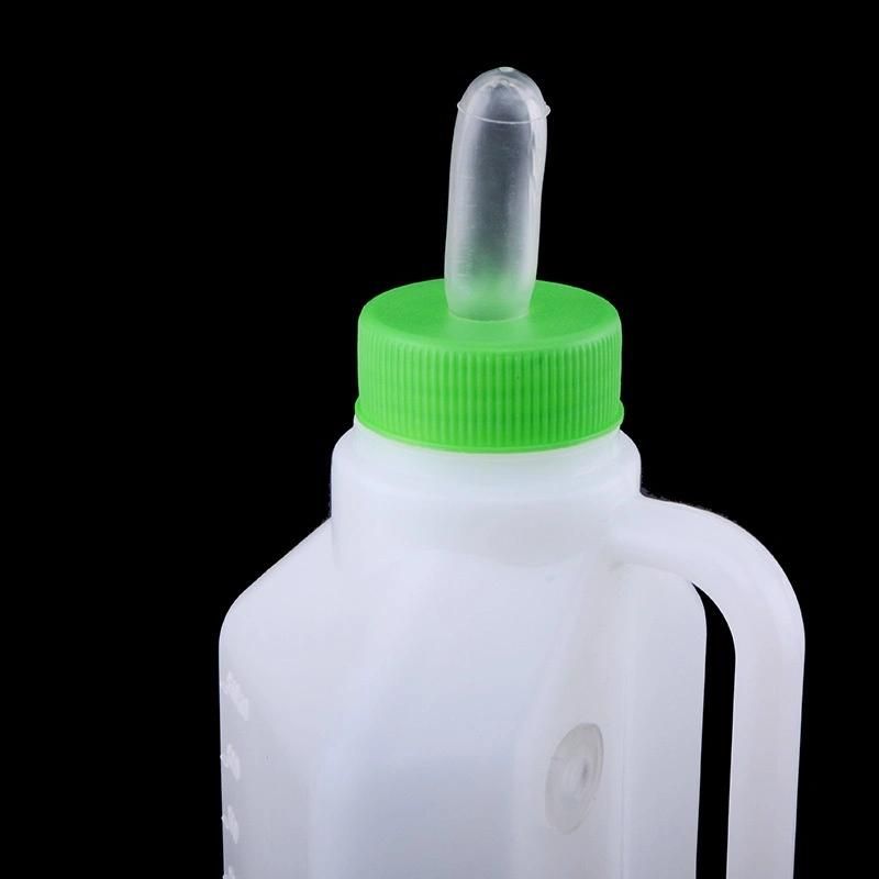High Quality 850ml Lamb Piglet Feeding Milk Pot / Bottle with Rubber Nipple
