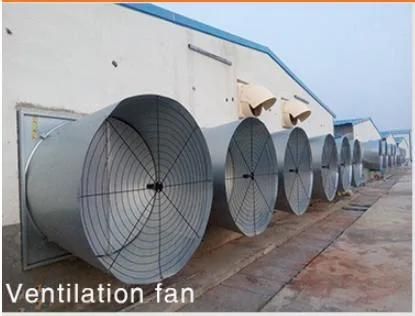 Shandong Weifang U-Best Poultry Farm Equipment, Exhaust Fan with Cooling Pad