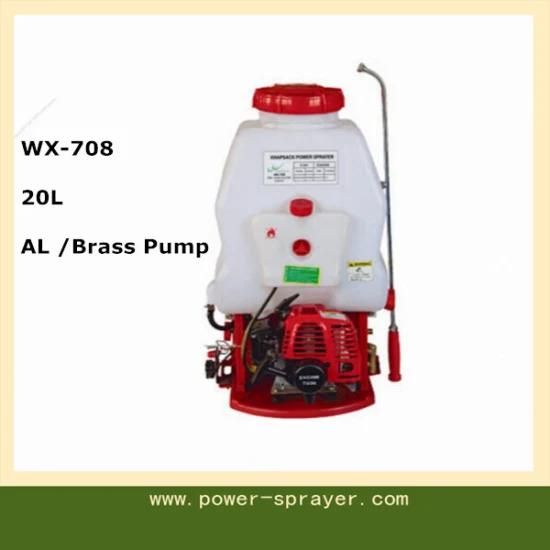 20L Gasoline Engine Knapsack Power Sprayer for Agriculture and Garden Wx-708