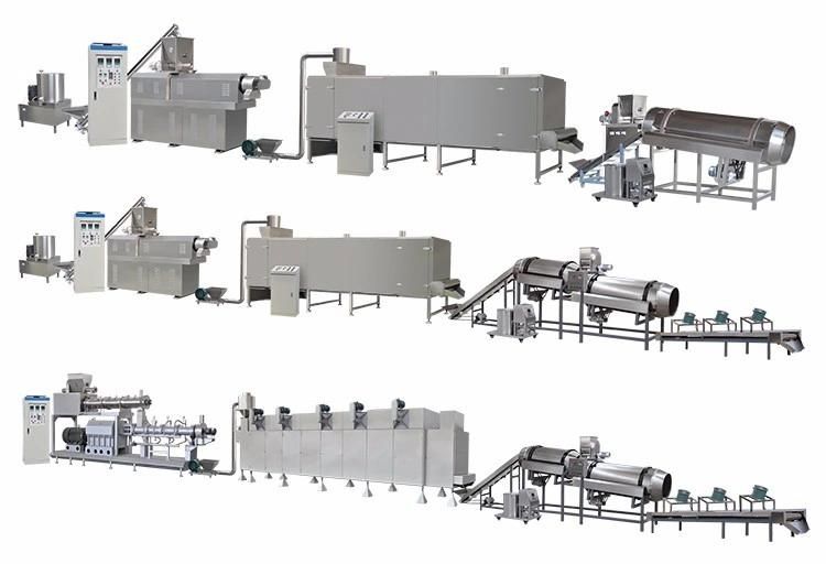 Best Price Poultry Floating Fish Shrimp Pet Food Feed Pellet Granulator Machine Big Capacity Tropical Fish Feed Device Plant