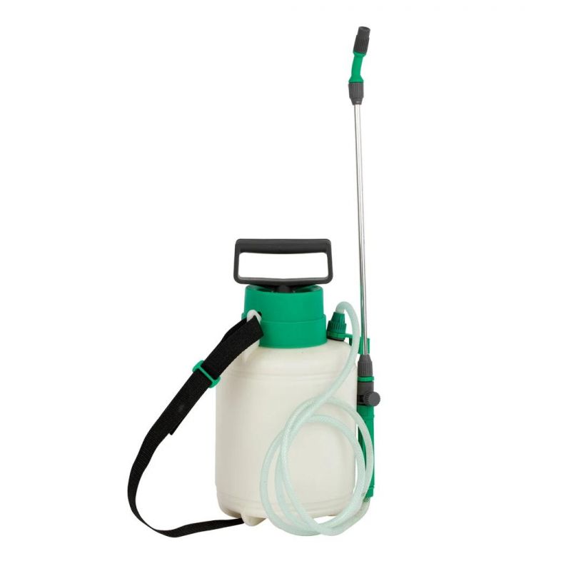 8 Liter Plastic Manual Pressure Sprayer Garden Water Sprayer with Gauge