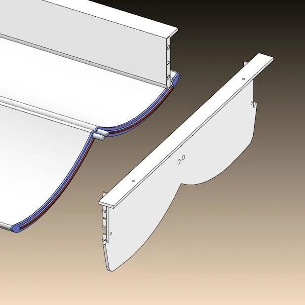 Ceiling Air Inlet Ventilation Window for Pigs and Chickens