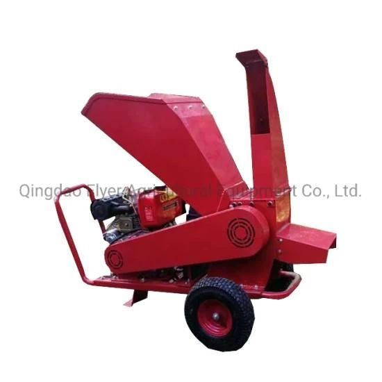 Small /Mini/Micro Home Agricultural Farm Wood Chipper with Diesel Engine