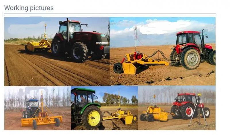 The Latest Design Farm Equipment Land Leveler Land Scraper Laser Land Leveling for Tractor
