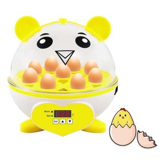 Huatuo OEM Acceptable Household Automatic Mini 9 Chicken Eggs Incubator