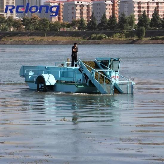 Aquatic Water Weeds Removing Boat Water Plant Harvesters Used in Pond