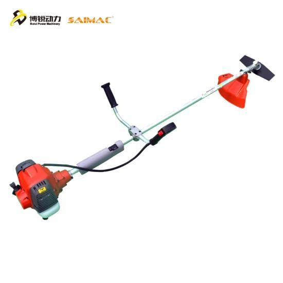 43cc Brush Cutter 2-in-1 Weed Eater Gas Straight Shaft Weed Trimmer 2-Cycle with U-Handle, ...