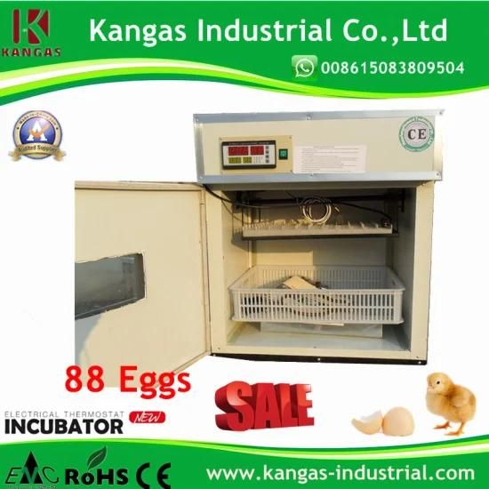 Digital Chicken Automatic Egg Incubator Family Use Mini Egg Incubator with 88 Eggs