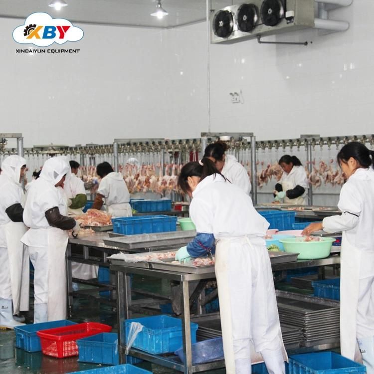 Customized Chicken Slaughter Equipment for Poultry Farm Butcher 2000bph Machine