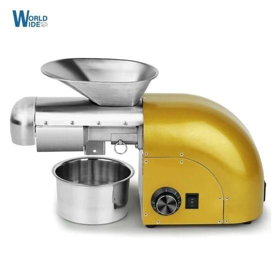 Automatic, Home Oil Press, Cold and Hot Oil Maker Machine Sunflower Olive Oil Extractor