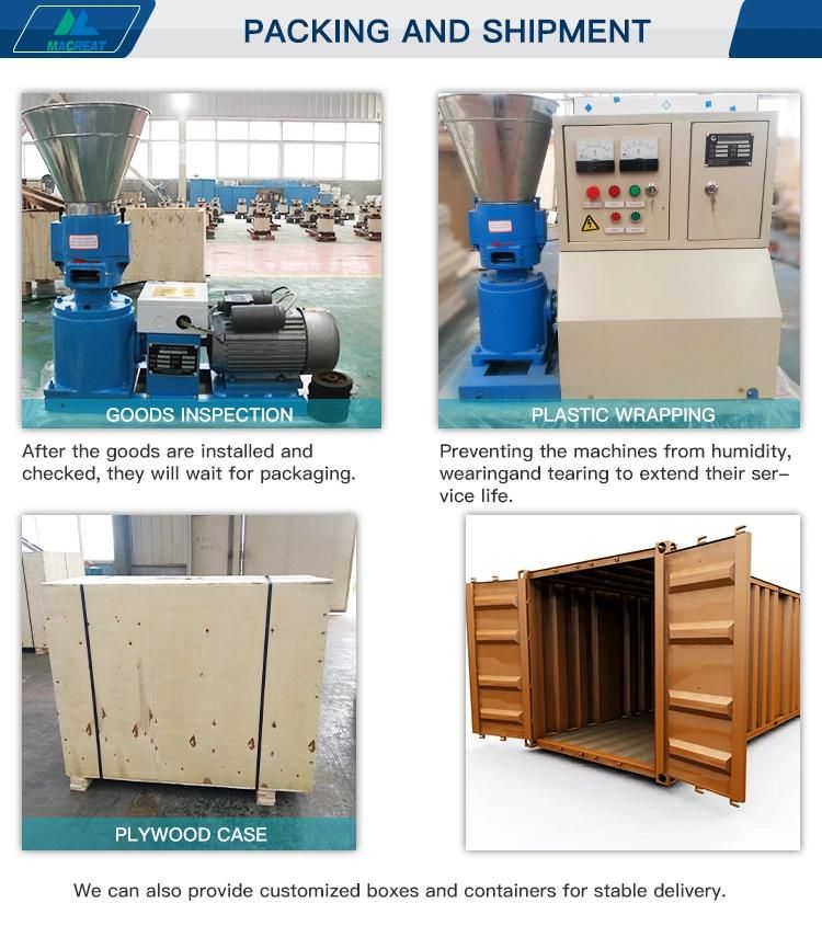 400-600 kg/h Poultry Feed Pellet Making Machine Feeds Pellet Maker