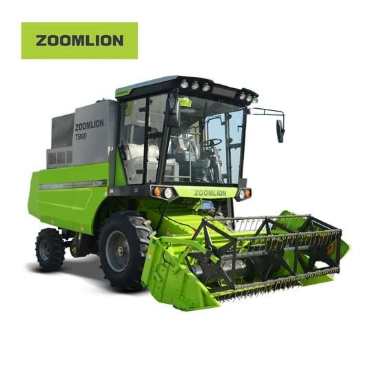 Manufacturer Selling 5200kg Green Wheat Combine Machine with Comfortable Cab