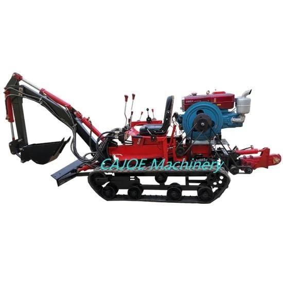 35HP Excavator and Rotary Cultivator Backhoe Factory