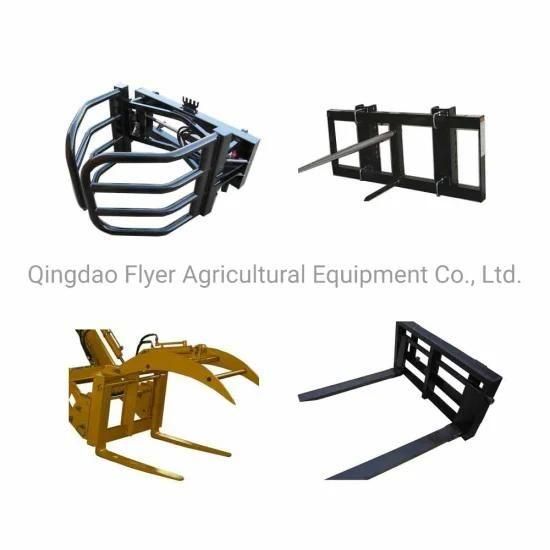Hot Sale Large-Scale Grass Grab Attachment Agricultural Equipment Front Loader