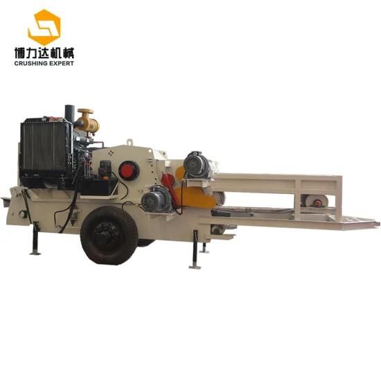 2020 Good Quality Industrial Mobile Diesel Engine Wood Chipper Widely Used in Malaysia