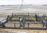 HDPE Frame Deep Sea Aquaculture Farming Sea Bass Cage