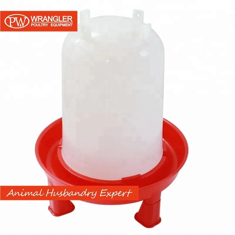 Different Capacity Manual Plastic Broiler Chick Water Drinker Chicken Poultry Drinkers for Farm