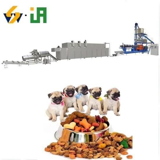 Large Scale Pet Dog Cat Feed Machine Animal Food Production Line Plant