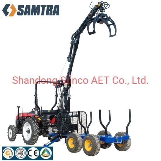 Samtra Log Timber Trailers and Cranes