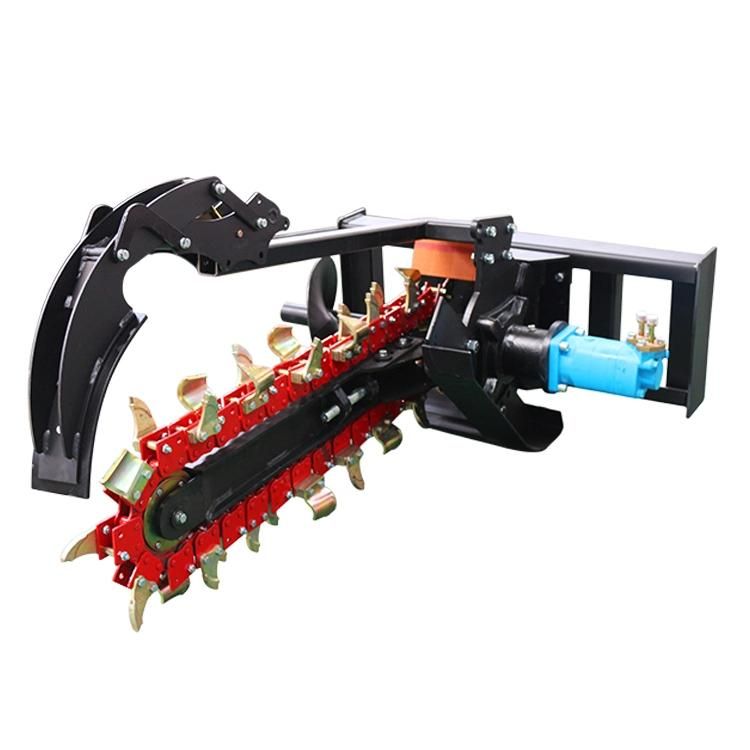 Mini Skid Steer Loader Chainsaw Trencher