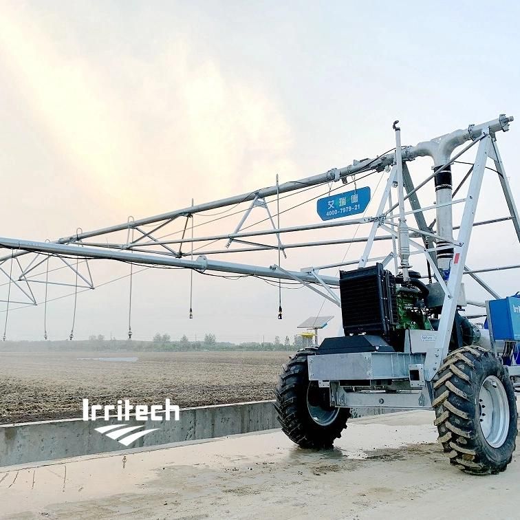 Pivot Lateral Towable with Furrow Guidance Ditch Feed with Iwob Sprinkler