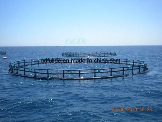 Deep Sea Opening Anti-Wind Anti-Pollution Circular Aquaculture Fish Cage