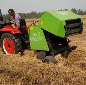 Hot Sale Mini Round Hay Baler Connected Tractor with CE Certificate