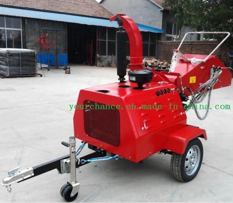 Hot Sale Wc-40 Hydraulic Feeding Type 8 Inch 40HP Selfpower Wood Chipper with Ce Certificate