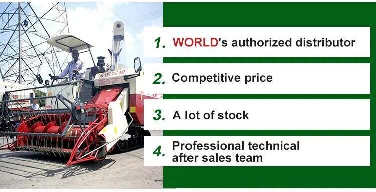 Farming Machinery 102HP Paddy Rice World Combine Harvester