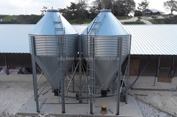 Prefabricated Economical Steel Structure Poultry Farming House Equipment for Broiler Breeder Chicken