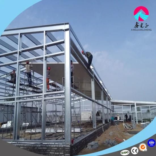 Pre-Cast Steel Structure Indonesia Warehouse with Ce