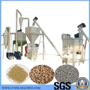 Animal Poultry Chicken Pellet Feed Production Plant From China Factory Supplier