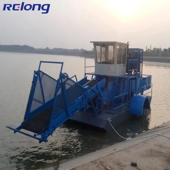 High Capacity Cutting Machine Aquatic Plant Harvester for Lake Surface