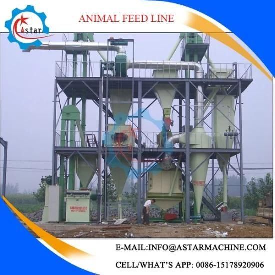China Manufacture Cattle Feed Production Line