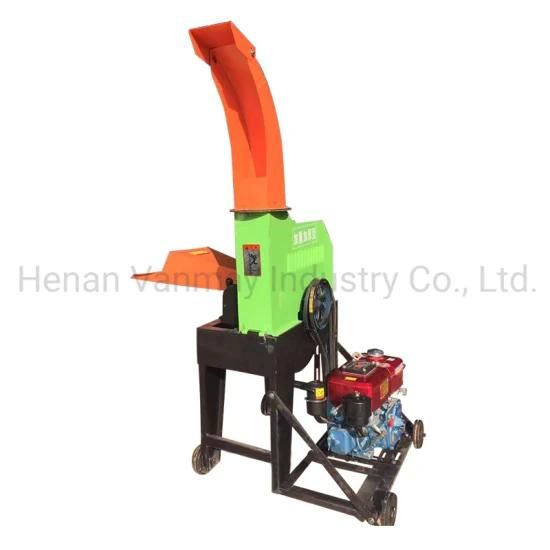 Animal Feed Grass Cutting Machine Chaff Cutter Machine for Diesel Engine
