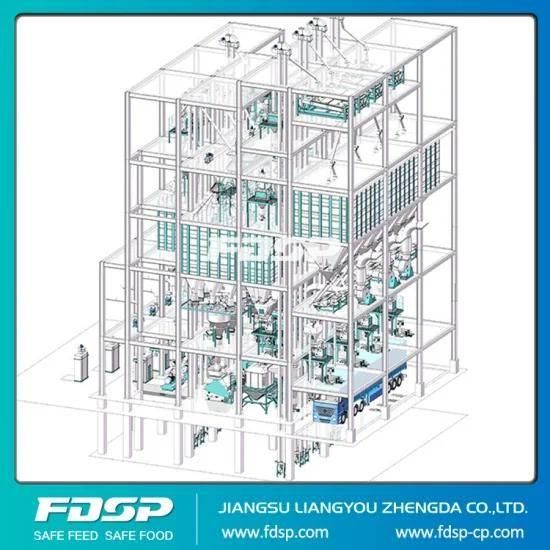 Widely Applicable Poultry Farming Equipment Animal Feed Production Line