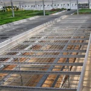 Skyplant Plastic Nursery Flood Tray 4'*8' Greenhouse Rolling Bench