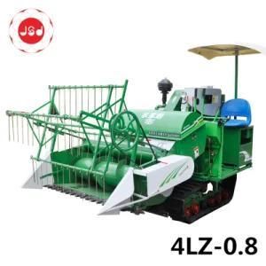 4lz-0.8 Rice Wheat Soybean Light Crawler Combine Harvester Machine 2019