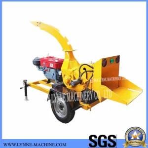 Forestry Mobile 30HP Diesel Wood Tree Branch Chipper From China Factory