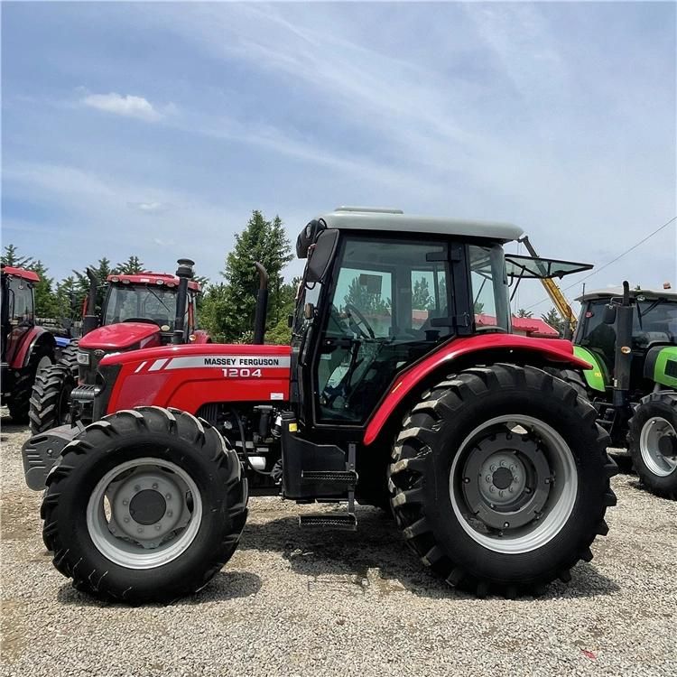 Hot Sale 4 Wheel Drive Agricultural Machinery Farm Used Massey Kubota Ferguson Tractor