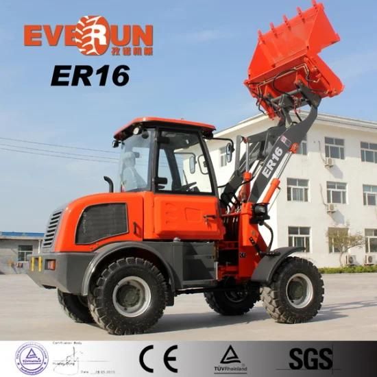 Everun Radlader Er16 Mii Loader with CE/EPA Engine for Europe