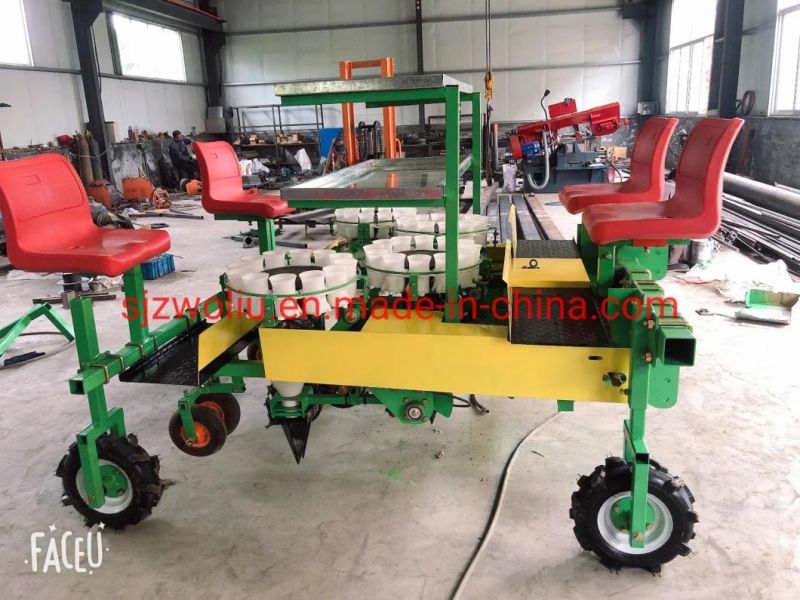 Professional Tractor Mounted 4 Rows Seedling Transplanting Machine, Planting Machine, Farm Machine