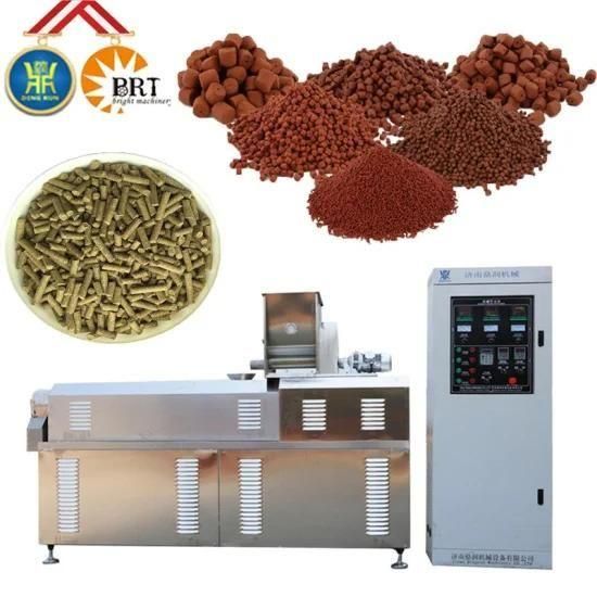 automatic floating fish feed production line fish feed pellet extruder