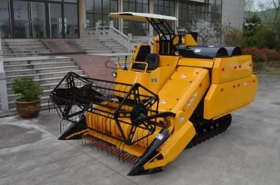 Newest Factory Price Good Quality Double Threshing Drum Rice Harvester with Cabin