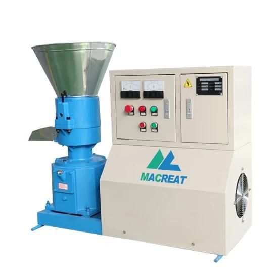 Small Flat Die Pellet Mill for Animal/Poultry Feed with Output 400-600 kg/h