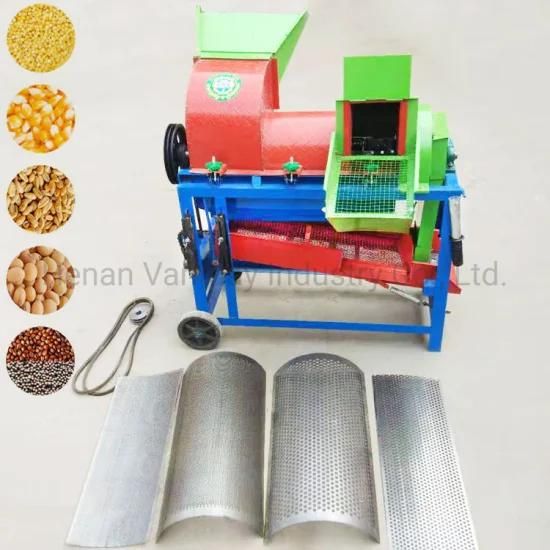 Mini Harvester Corn Sheller Maize Thresher Rice Machine